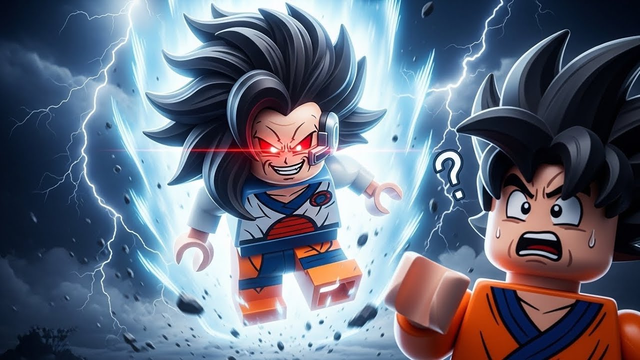 Goku Lego Cartoon Part 10 – A Saiyan Appears: Raditz Invades Earth