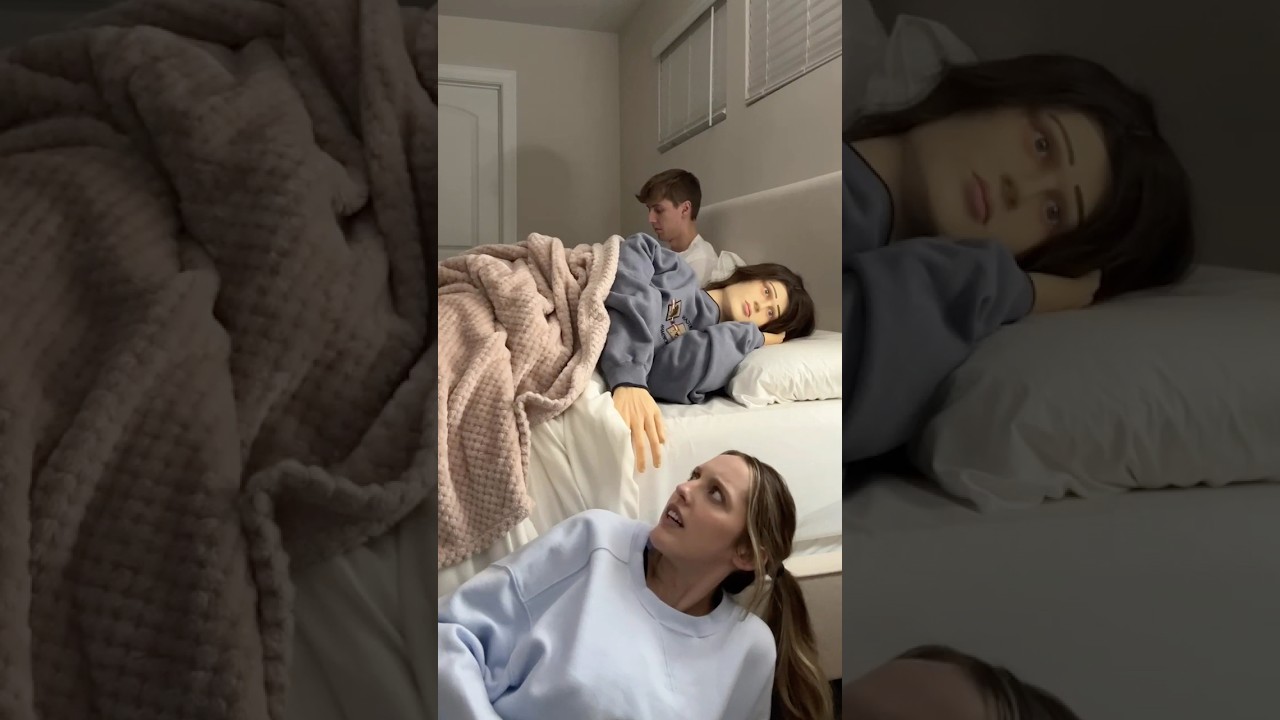 Mannequin prank on my husband 🤣