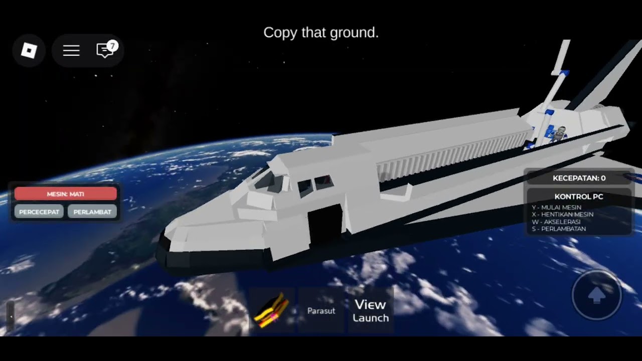Roket nasa roblox