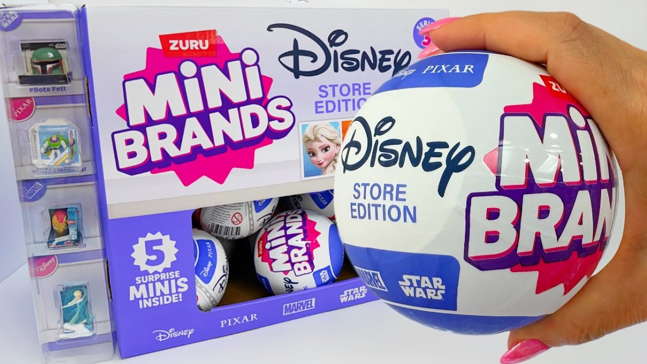 НОВИНКА!! Zuru Mini Brands DISNEY Store Edition, серия 3 | Распаковка игрушек