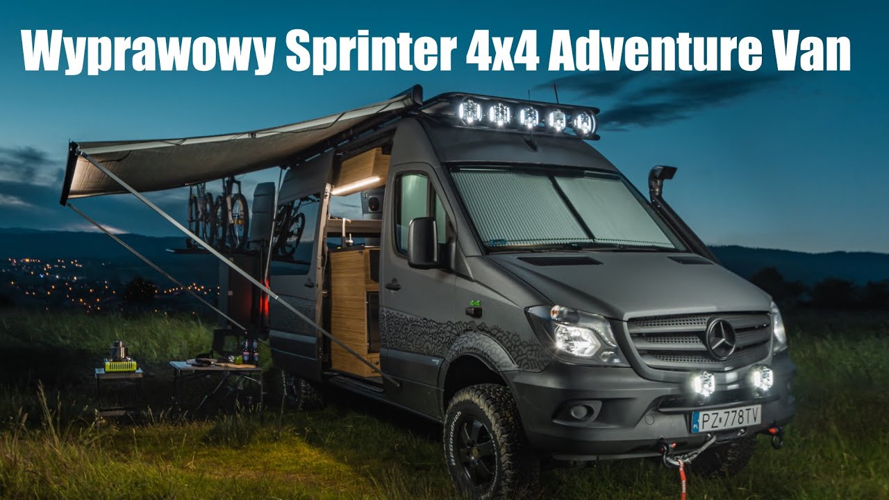 Wyprawowy Sprinter 4x4 Adventure Van