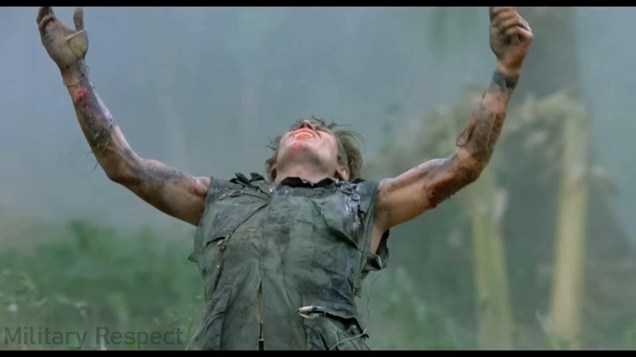 MILITARY RESPECT - Remember this moving scene from the Oscar winning 