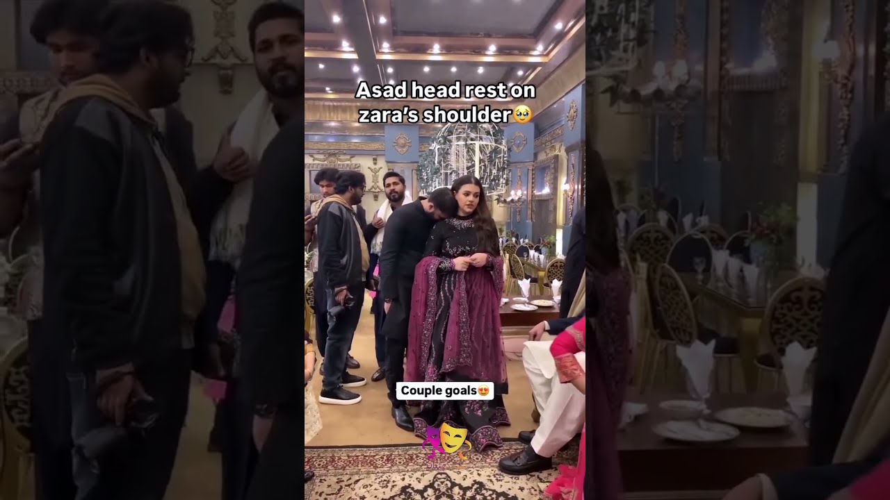 Cute Moment of Zara Noor Abbas with Husband | Adorable Couple Goals! #romantic