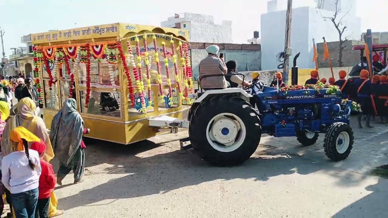 ਸ੍ਰੀ ਗੁਰੂ ਰਵਿਦਾਸ ਜੀ ਦੇ ਜਨਮ ਦਿਹਾੜੇ ਤੇ ਨਗਰ ਕੀਰਤਨ ਸਜਾਇਆ ਗਿਆ