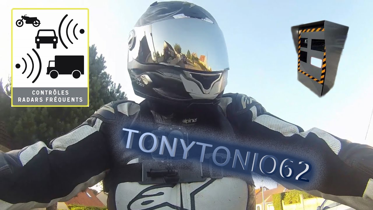sortie moto radar