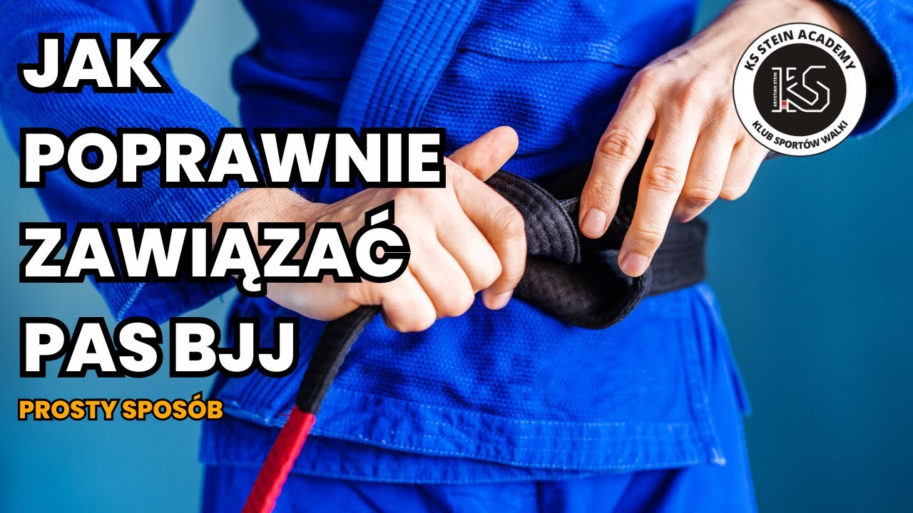 Jak poprawnie zawiązać pas BJJ - prosty i szybki sposób - KS Stein Academy