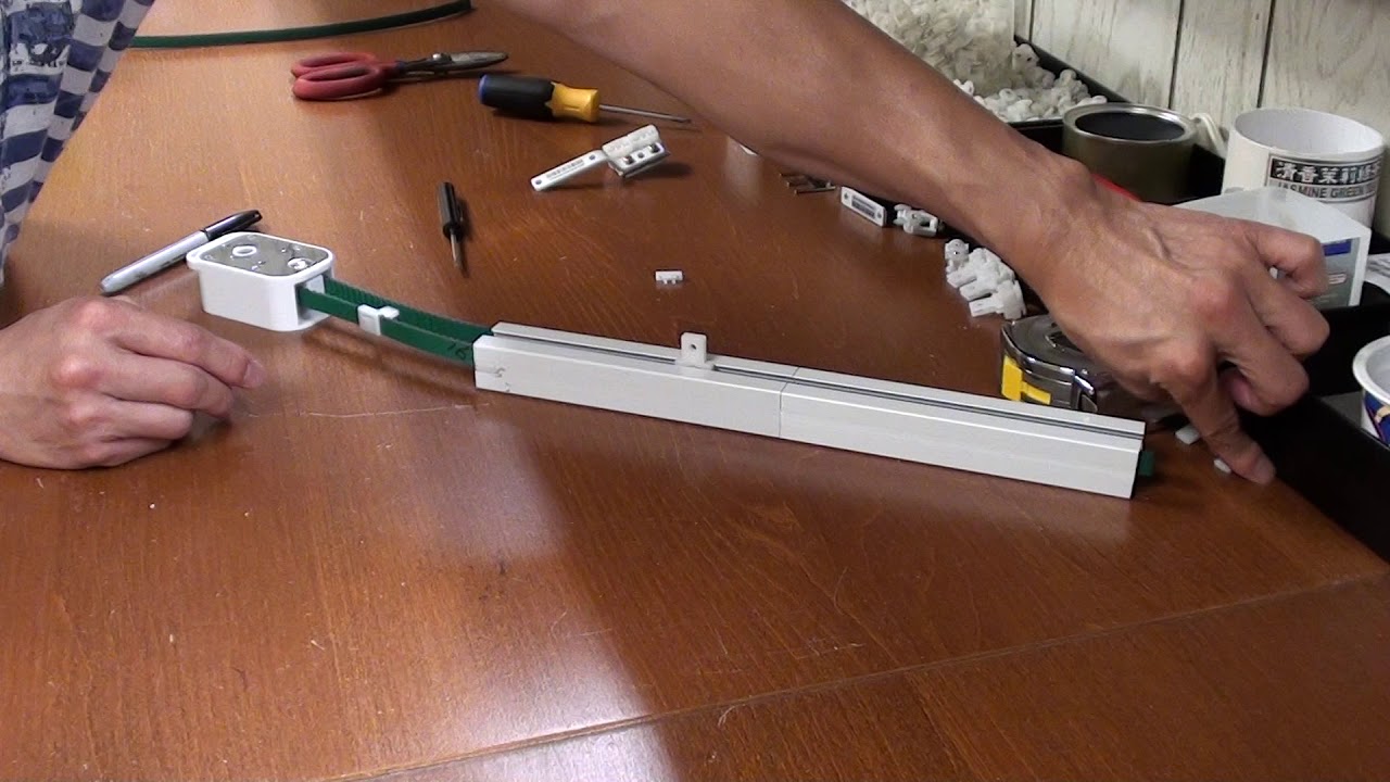 How to Assemble Motorized Curtain Track S168 Center Open