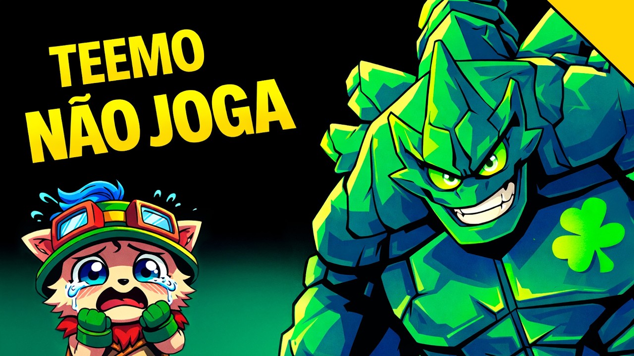 O maior PESADELO de todo teemo 😂