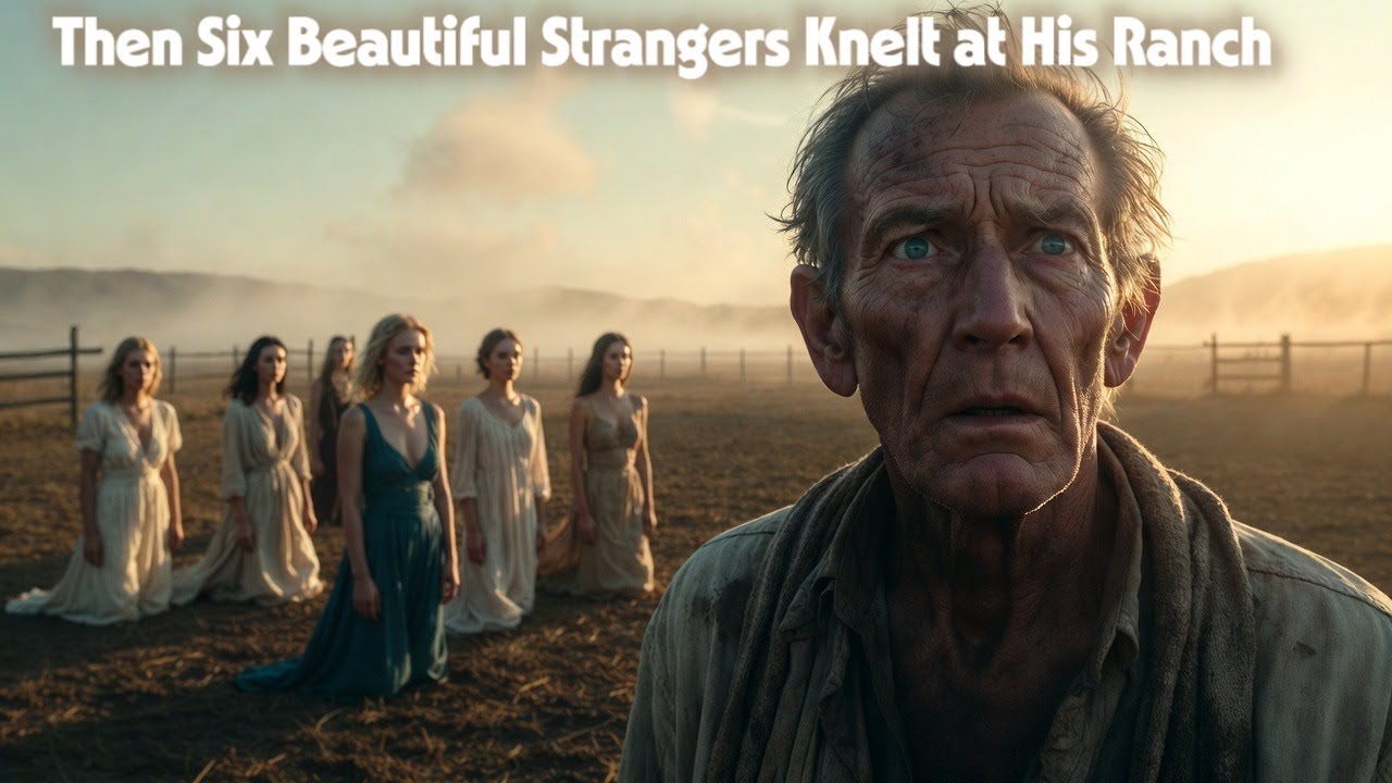 He Had Lived Alone for Decades — Then Six Beautiful Strangers Knelt at His Ranch | Emotional Stories