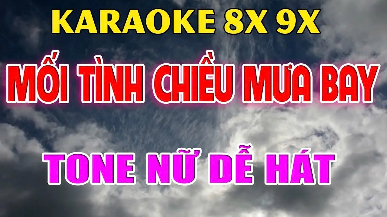 Karaoke Mối Tình Chiều Mưa Bay Nhạc Rumba Trẻ 8x 9x Tone Nữ ( Fm ) Beat Phối Hay 2026