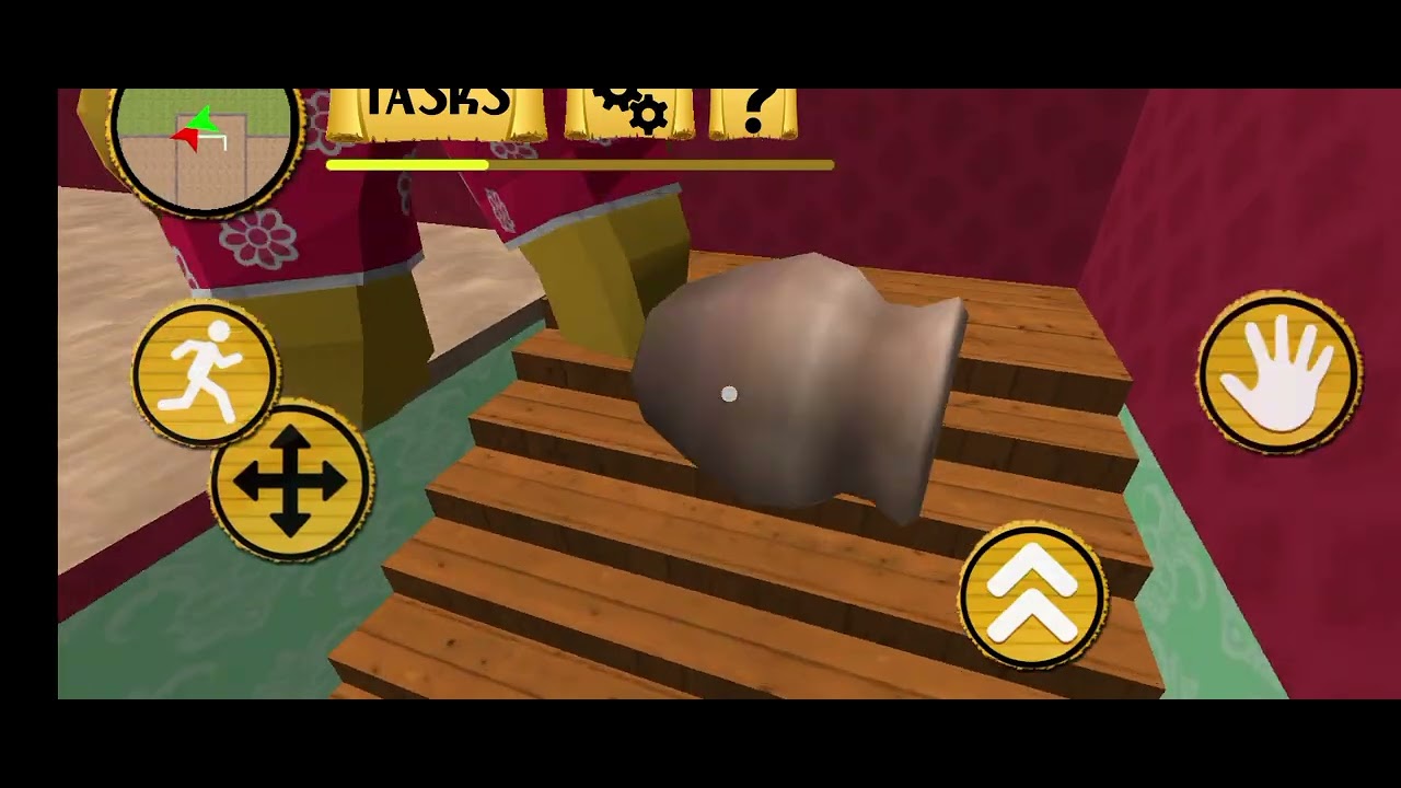 Crazy Yellow Bunny. Neighbor Escape Gameplay #4 (FINAL)💀😱🟨 #thundermartin 2026