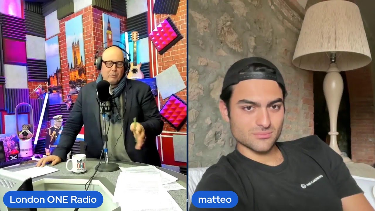 LIVE con Matteo Bocelli: il nuovo disco e il suo prossimo tour in UK