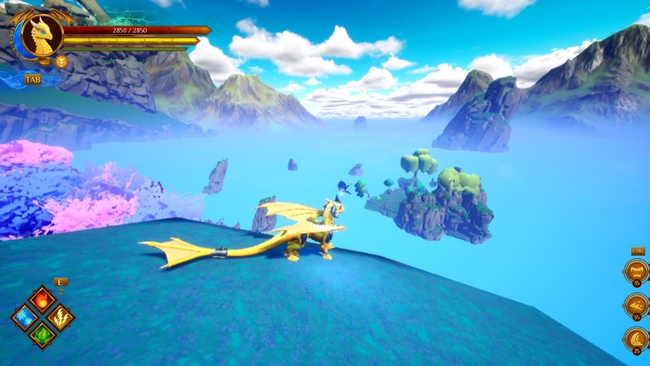 Reaching the Sanctum of Heroes (Patreon area) in Glyde The Dragon: Prologue without the Wind Element