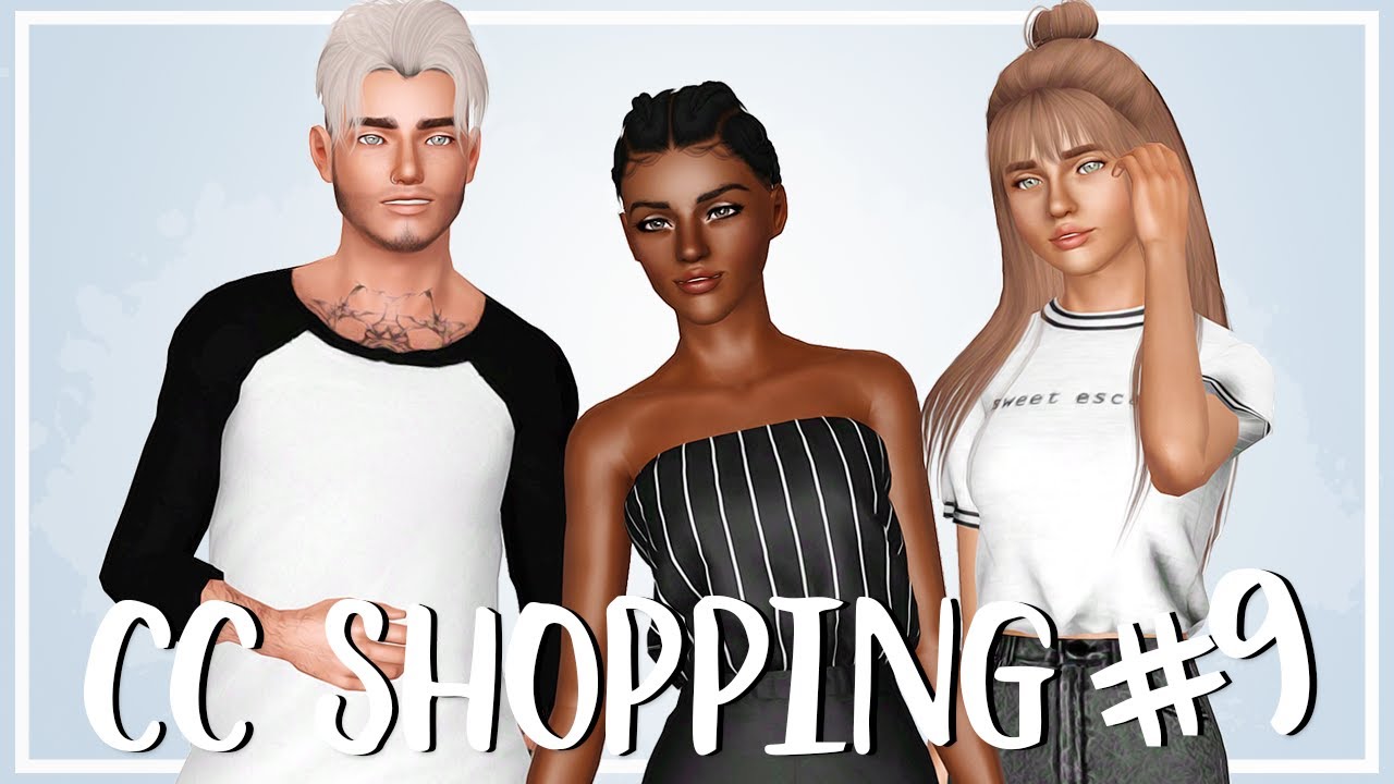 Sims 3 Custom Content Shopping #9: HAIR FOR ALL AGES!