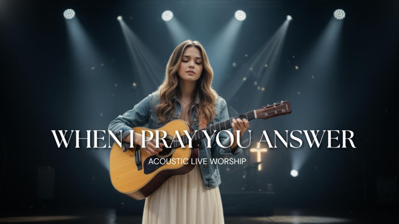 WHEN I PRAY YOU ANSWER |  LIVE ACOUSTIC WORSHIP