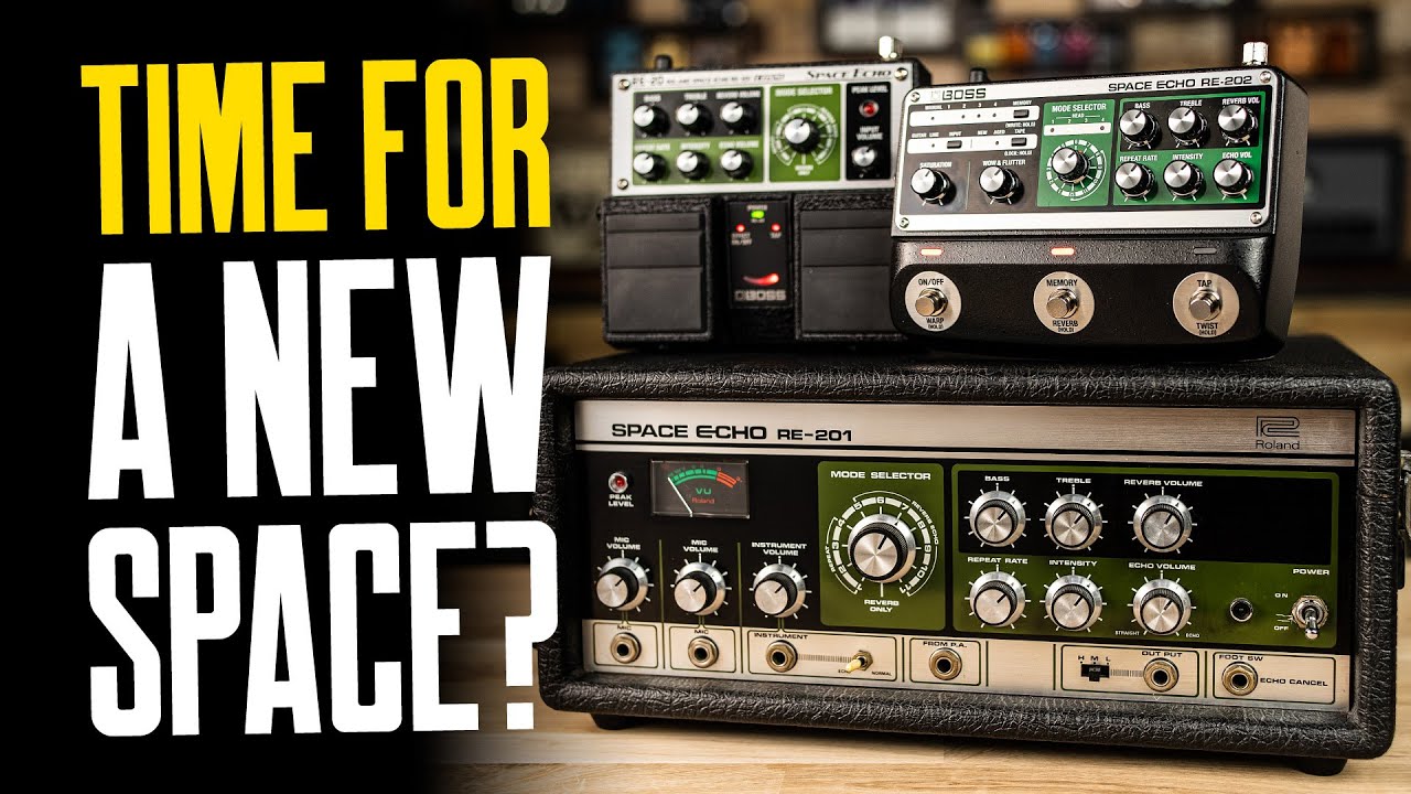 BOSS RE-202 & RE-2 Space Echo [Upgrade From RE-20? And Why Use A Space Echo Anyway?]