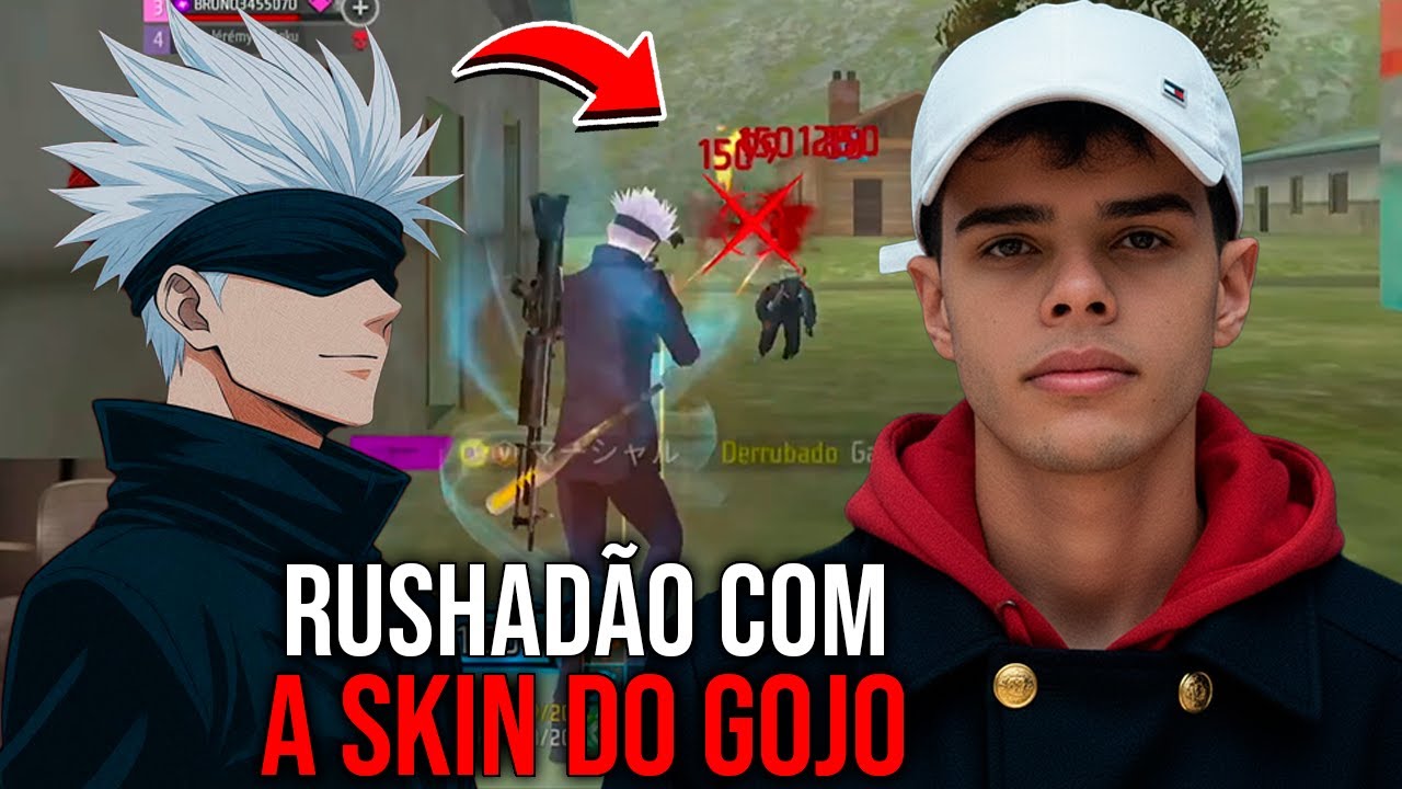 MARECHAL FOI PRO RUSHADÃO COM A SKIN DO - SATURO GOJO
