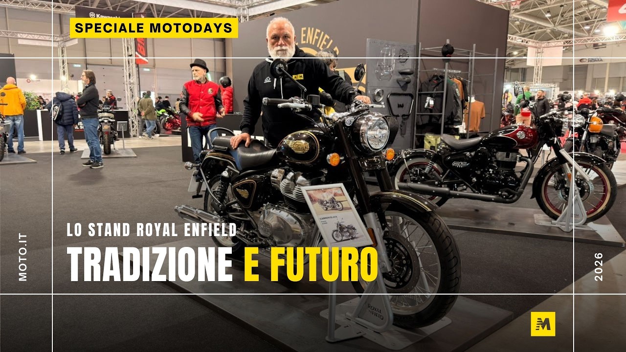 Motodays 2026 | Eccoci allo stand Royal Enfield