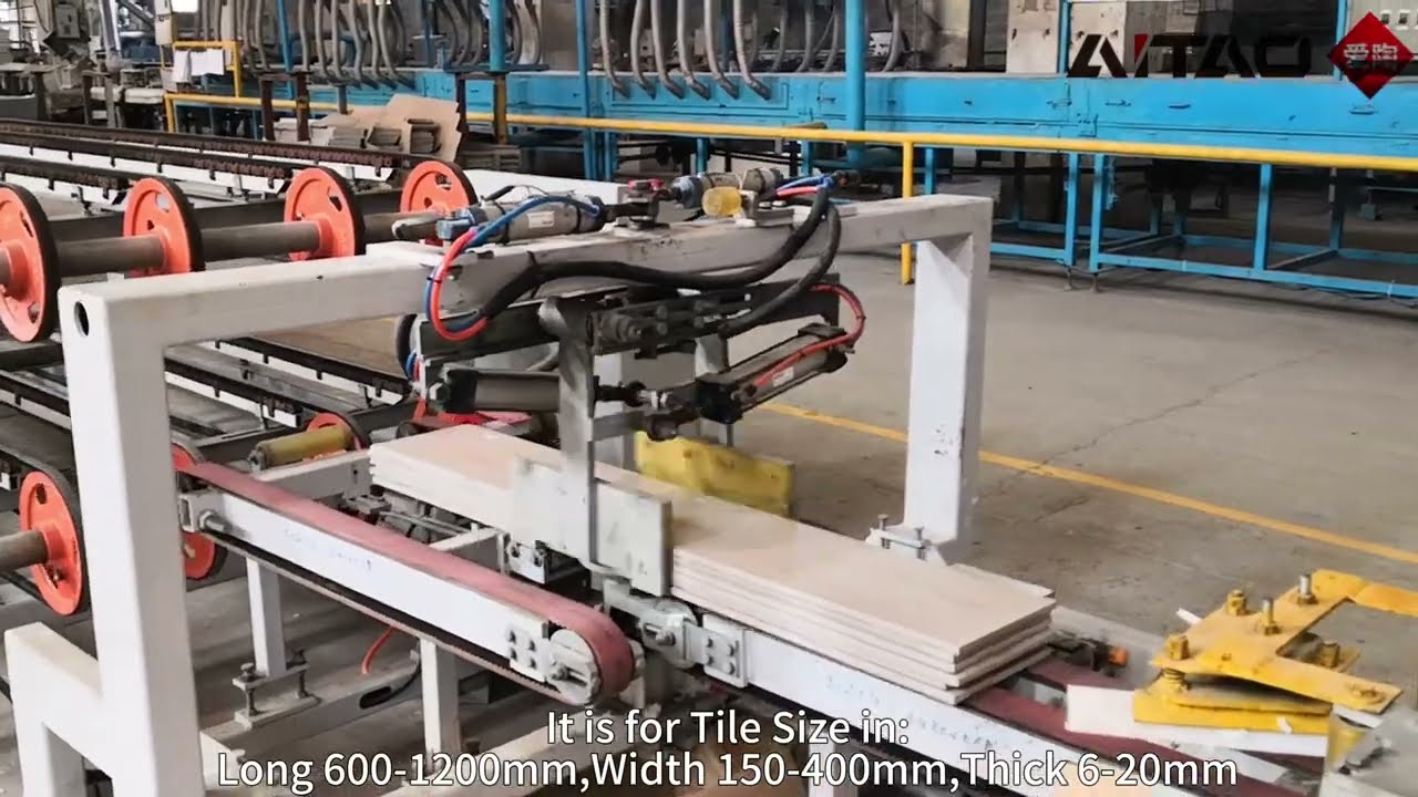 Long And Thin Tile Packaging Production Line