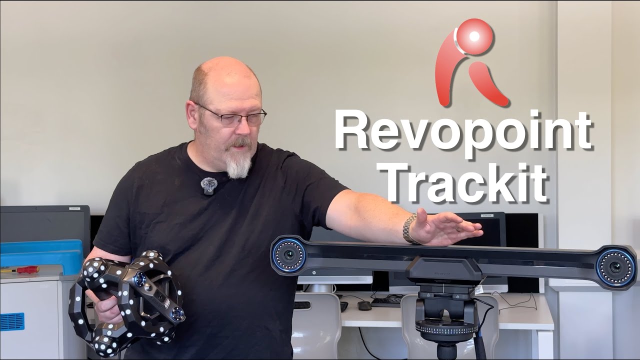 Revopoint TrackIt unboxing and first scan