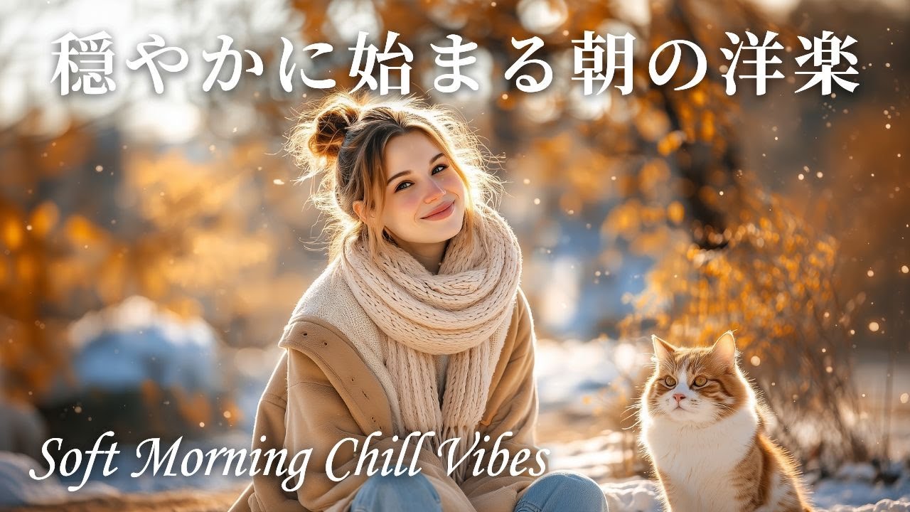 【洋楽Playlist】ゆったり目覚める☀️ 朝のchill洋楽プレイリスト｜作業用BGM｜Chill & Relax｜Cozy Playlist