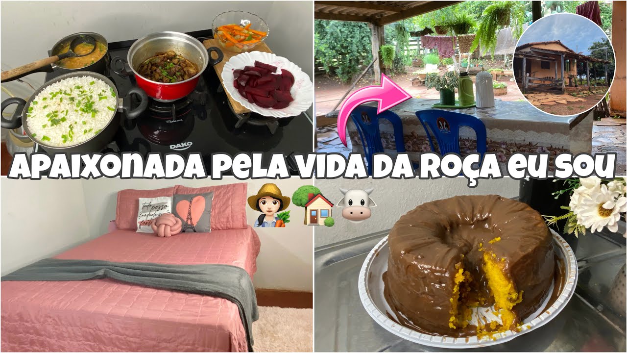 VIVENDO NA SIMPLICIDADE,NOSSA ROTINA AQUI NA RO&Ccedil;A |👩🏻&zwj;🌾🏡✨ALMO&Ccedil;O CASEIRO ➕ organiza&ccedil;&atilde;o da casa&hellip;