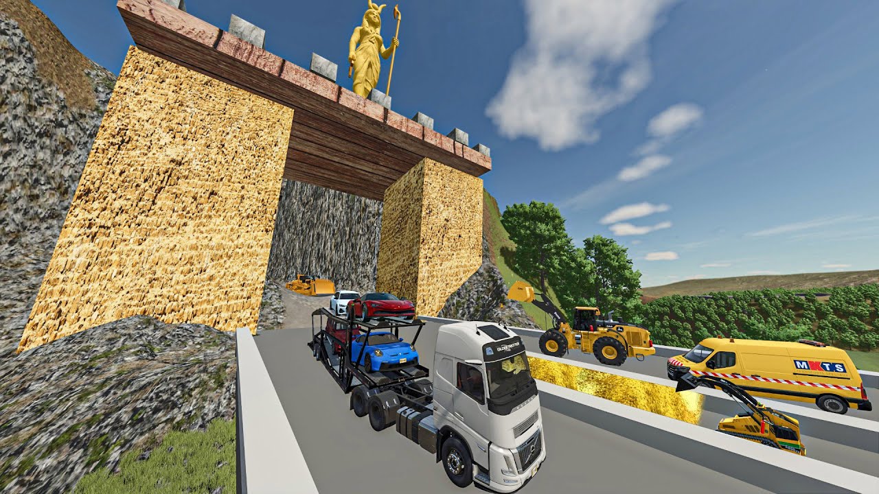 Découverte d'un Tunnel Secret qui Mène à un Passage Caché | Farming Simulator 25