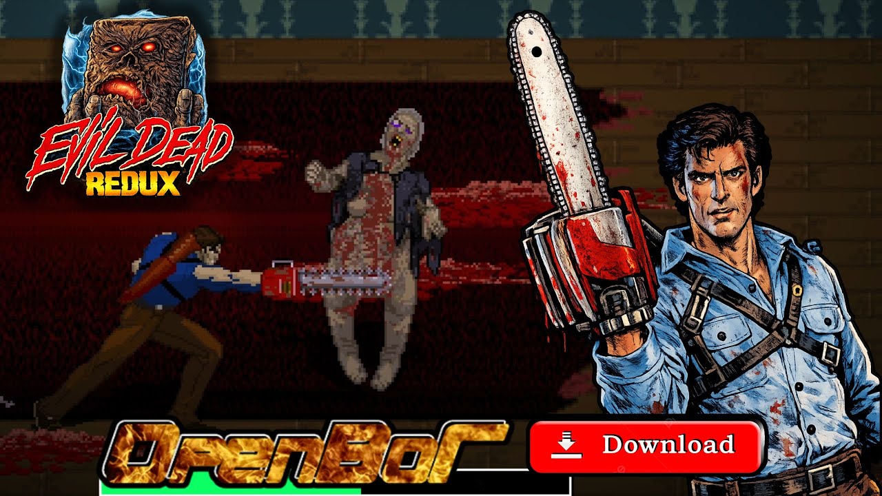 Evil Dead Redux - OPENBOR | DOWNLOAD | FULL GAMEPLAY