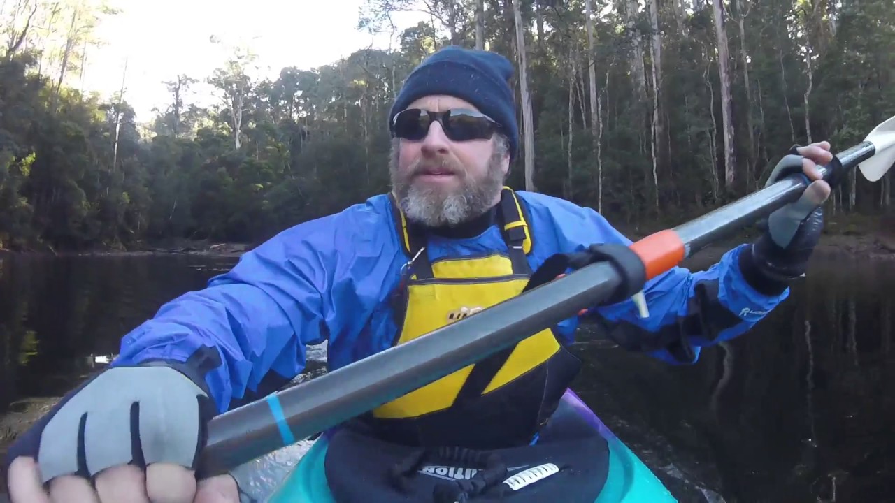 Kayaking Lake Barrington down to Cethana Tasmania-Dagger Stratos