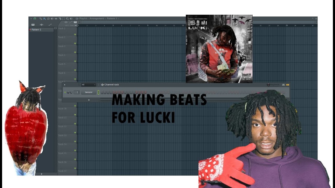 HOW TO MAKE BEATS FOR LUCKI [FL STUDIO TUTORIAL]