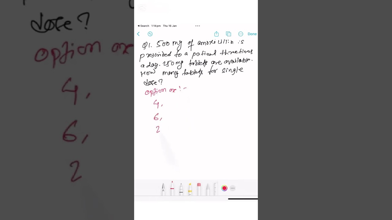 NMC CBT Nursing Sample Question-1 #shorts