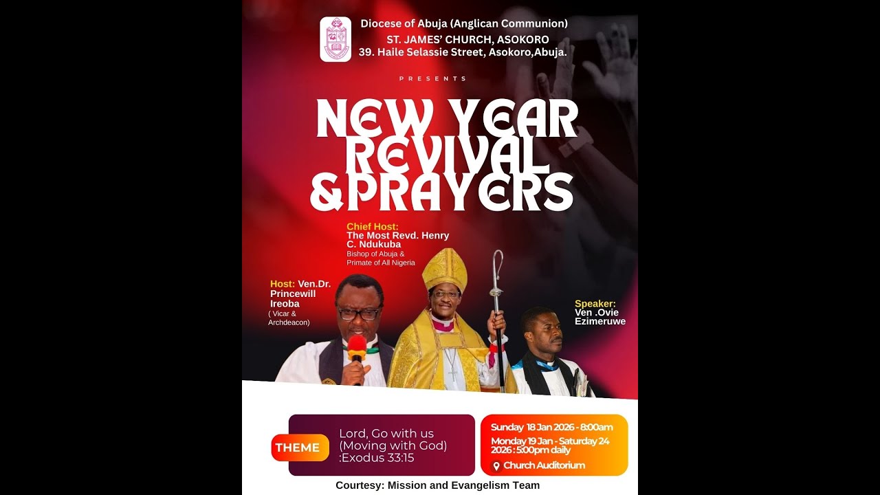 DAY 6 NEW YEAR REVIVAL AND PRAYERS||THEME: LORD,GO WITH US(MOVING WITH GOD:EXODUS 33:15