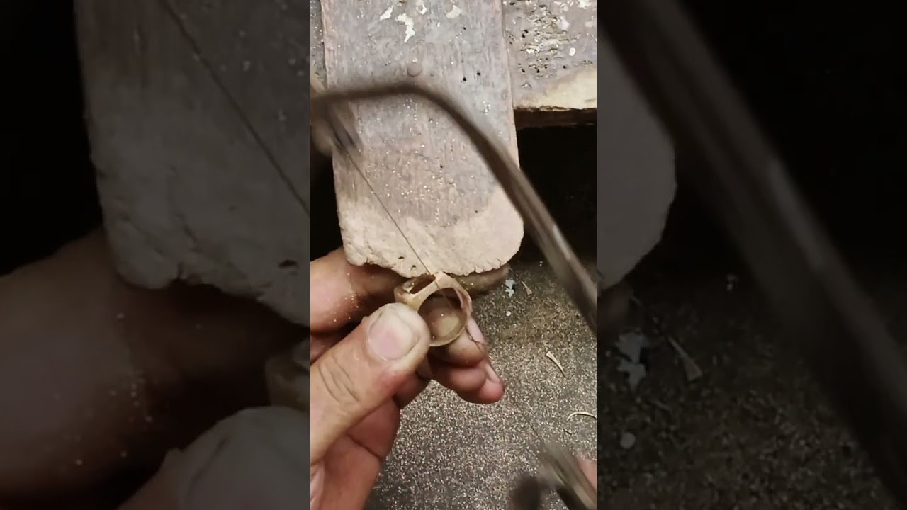 70k gold selon sapphire ring @MasrizalZoni 