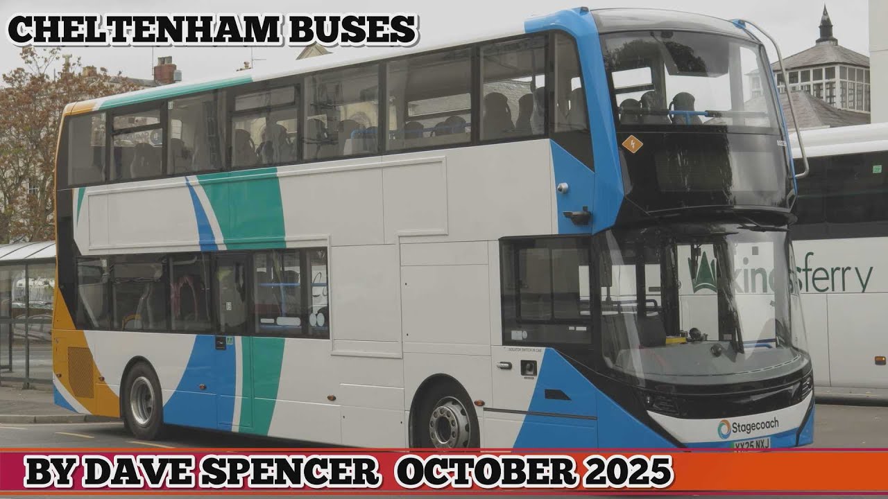 5563 автобуса в Челтнеме, октябрь 2025 г. Снято Дэйвом Спенсером