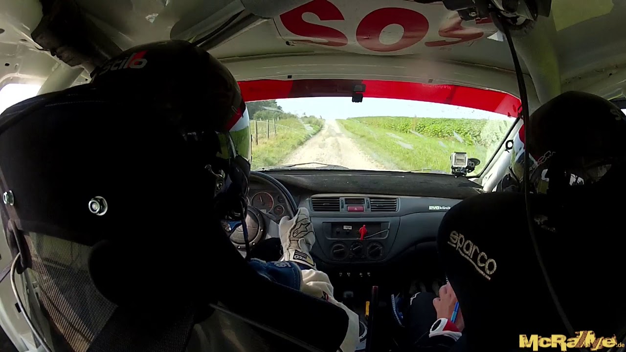 Wedemark Rallye 2017 - OnBoard - Liebehenschel / Langner - Mitsubishi Lancer Evo IX - WP3+4