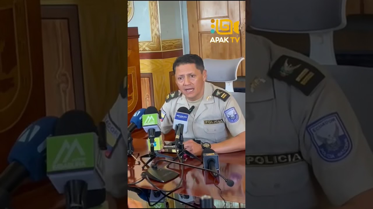 Pronunciamiento de la Policía sobre los hechos ocurridos en Otavalo