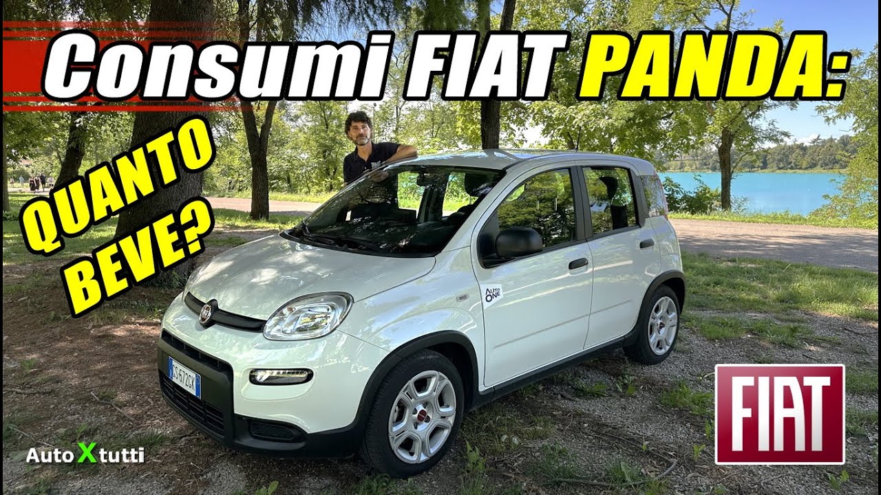 Fiat Panda 1.0 FireFly: Quanto BEVE davvero? Montagna, Autostrada e verifica CONSUMI #fiat #pandina