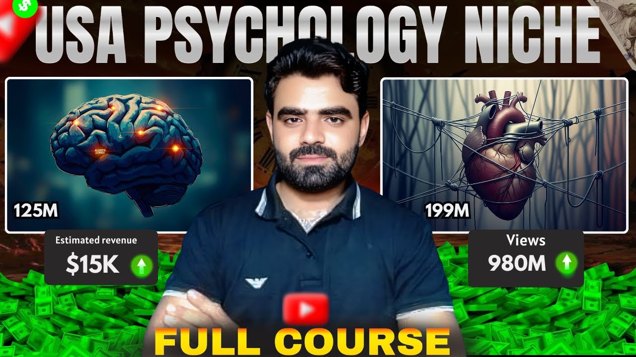 This Channel Makes $15k/M Faceless Psychology Channel | USA Viral Niche Full Automation Guide