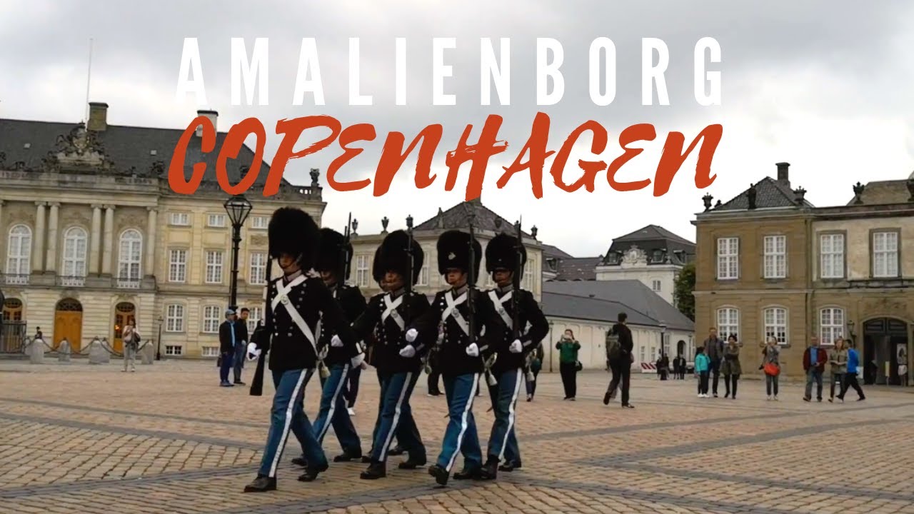 Visiting Amalienborg Palace COPENHAGEN, DENMARK | + Ferry to Rostock DE. Work as a tour guide (12)