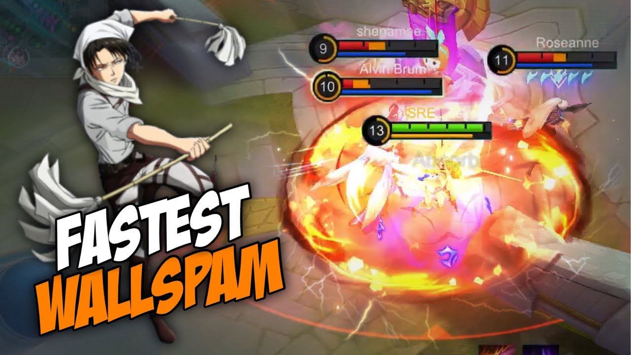 FASTEST WALLSPAMMM! FANNY MONTAGE