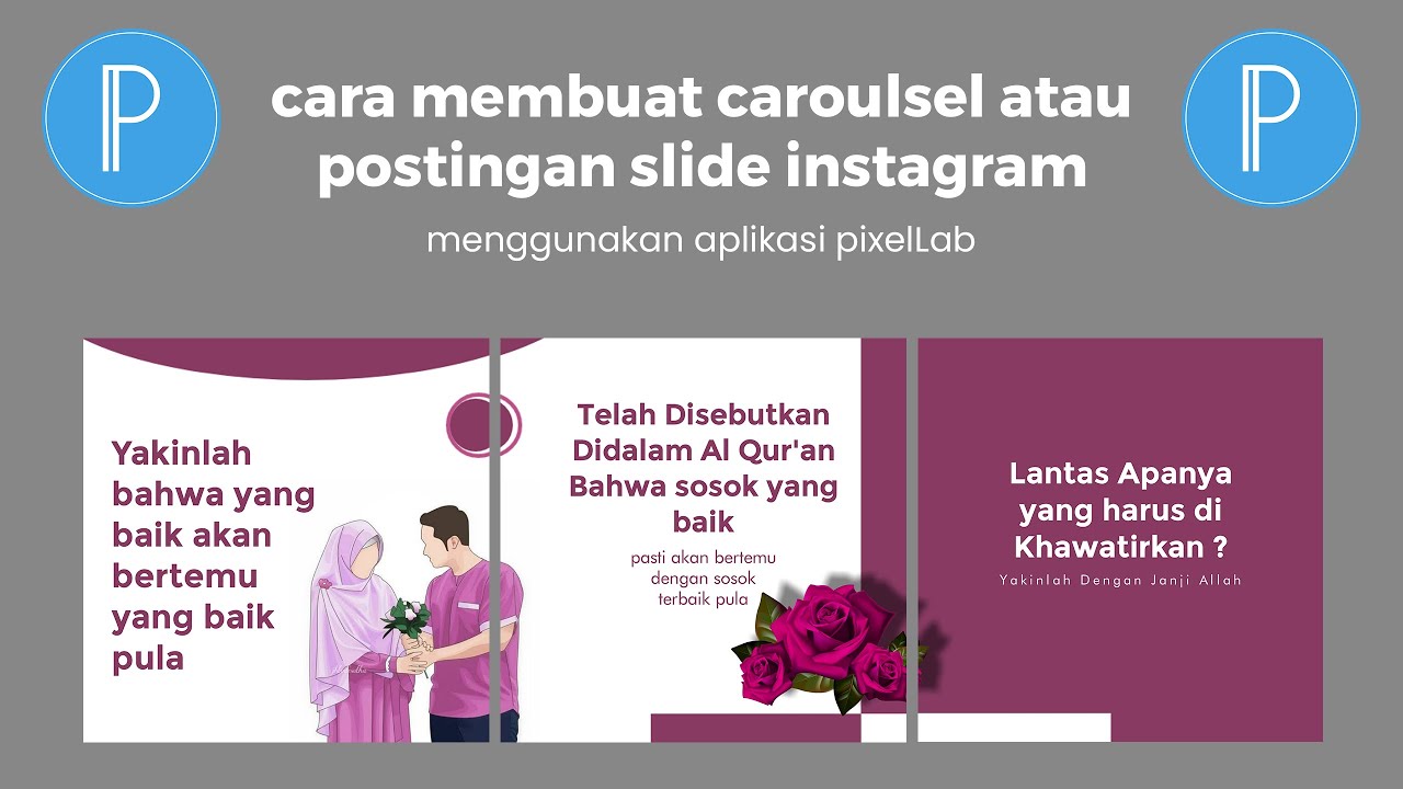 Cara membuat postingan Slide (Caroulsel) Instagram di Android.