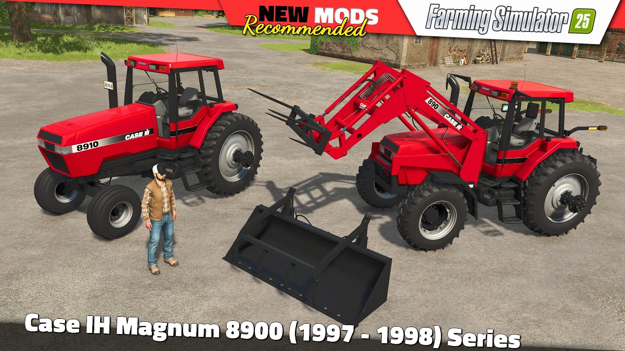 FS25 | Case IH Magnum 8900 Series - Farming Simulator 25 Mods Review QHD