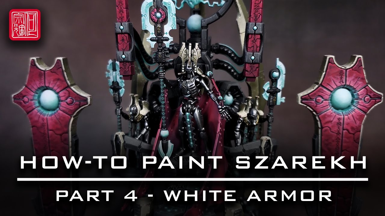 How-To Paint Szarekh, the Silent King - White Armor | Hobby Tutorial