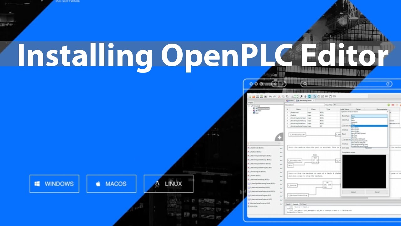 Основы 01: Установка редактора OpenPLC