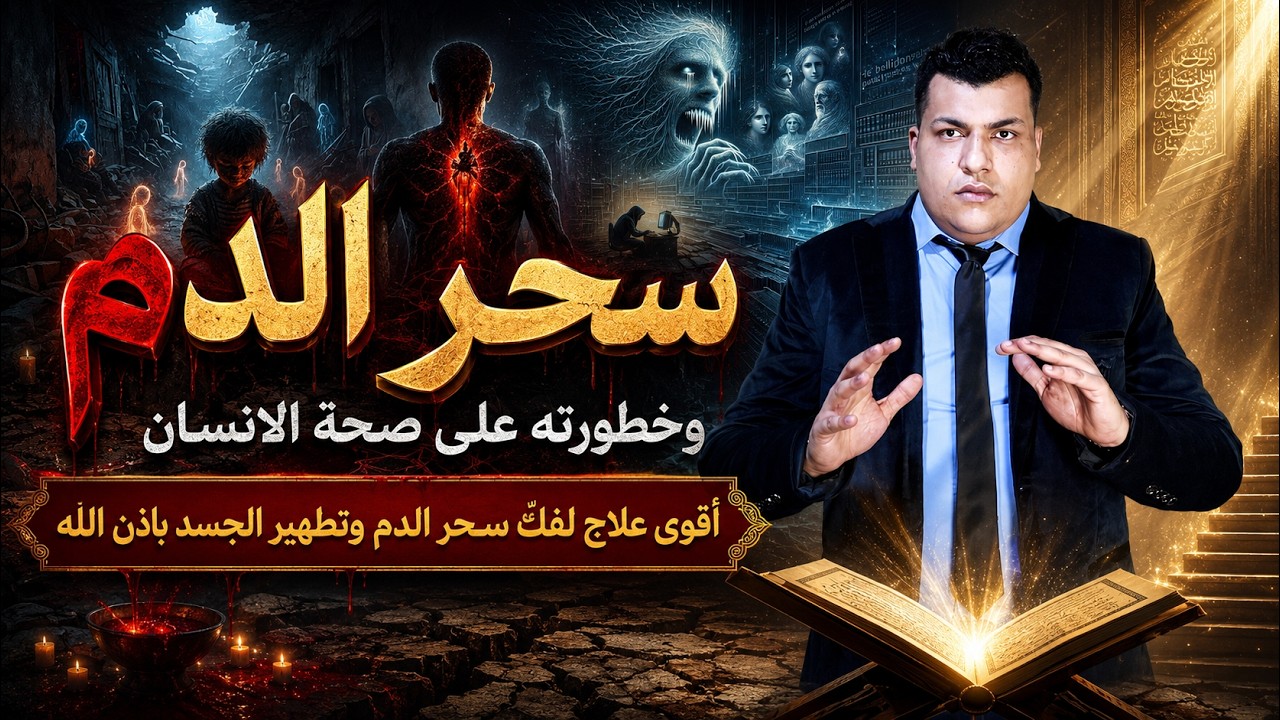 سحر دم وخطورتة فى امراض الانسان اقوى علاج لفلك سحر الدم وتطهير الدم من السموم الشيطانية