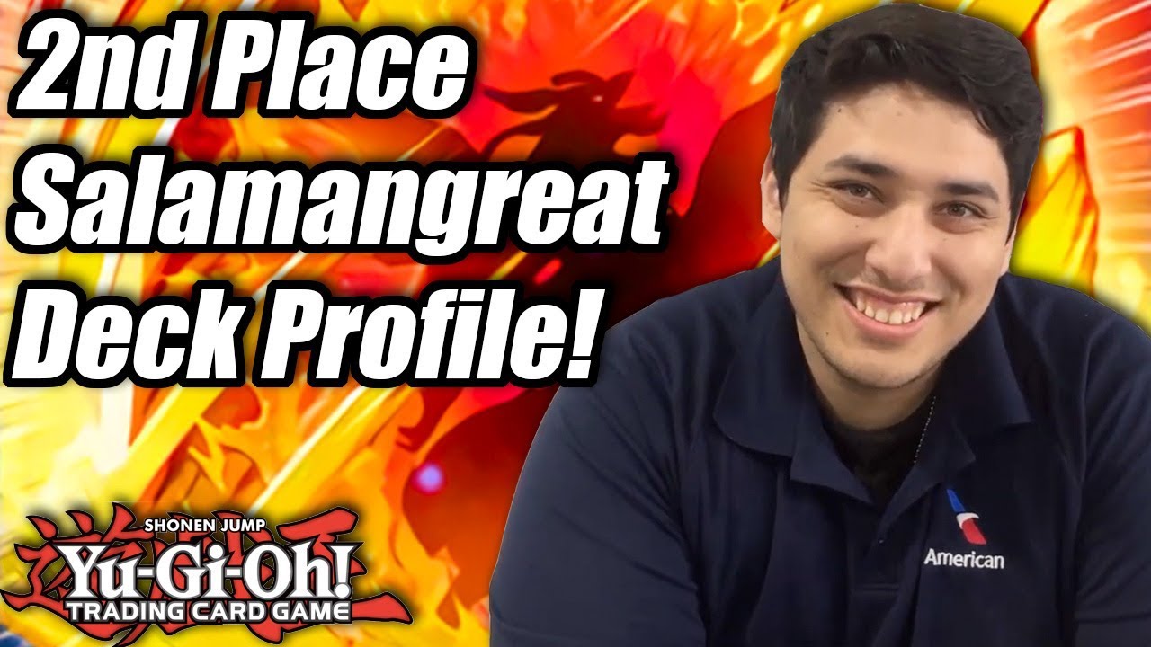 Yu-Gi-Oh! 2nd Place Salamangreat Deck Profile! ft. Dario Guzman! (700+ Pasadena Regional)