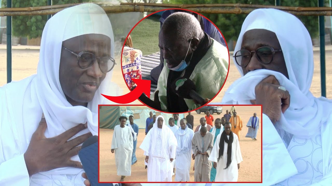 Visite Serigne Abdou Samad ci Daaray AlXuraan Cheikh Ahmadul Khadim à Mbacké Baol