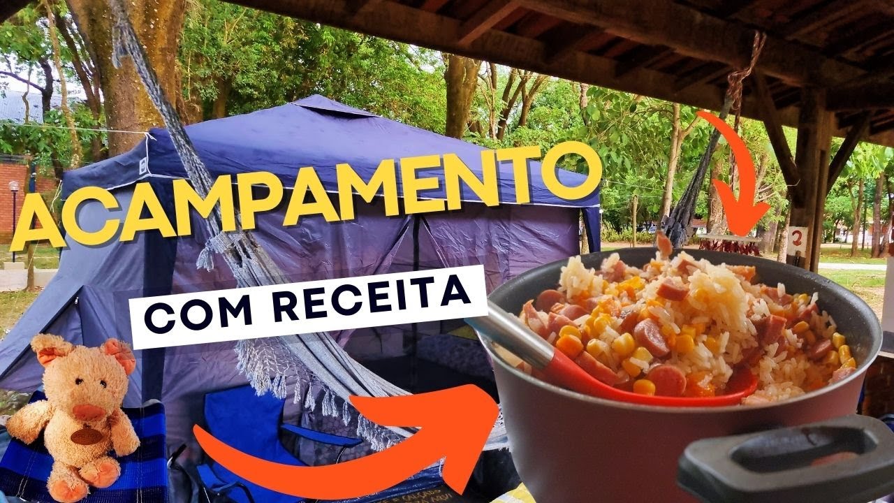 Aventura Familiar: Acampando no Clube de Campo Água Nova com calor de 38º