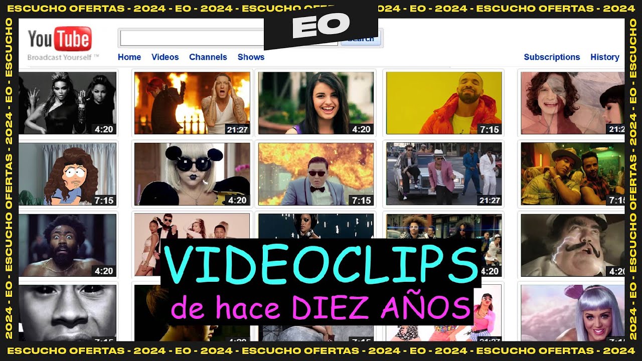 NAVAJA CRIMEN: VIDEOCLIPS de la ERA YOUTUBE | ESCUCHO OFERTAS | BLENDER