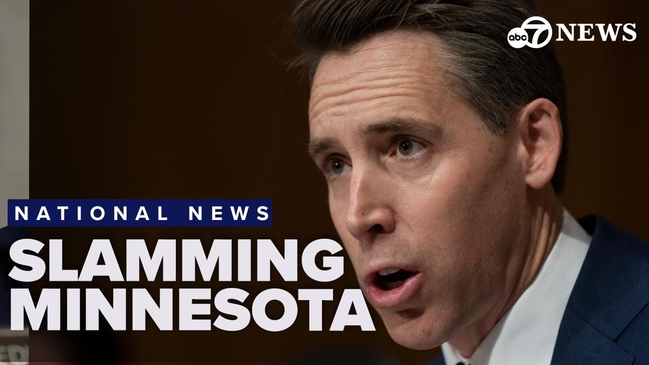 Senator Hawley slams Minnesota AG on Somali fraud, immigration enforcement